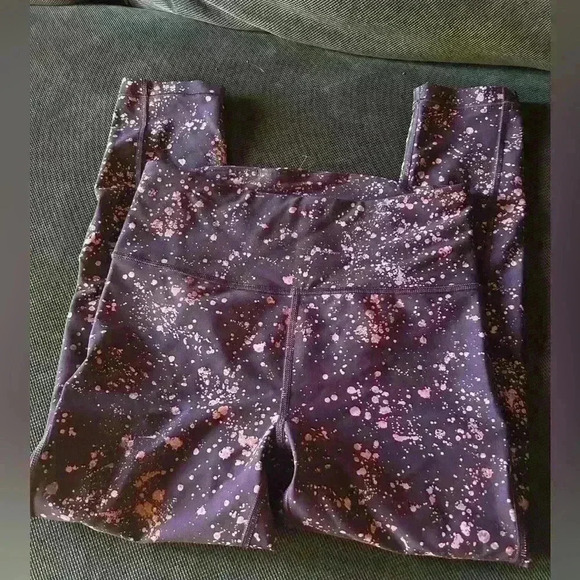 Athleta leggings with pockets purple XS